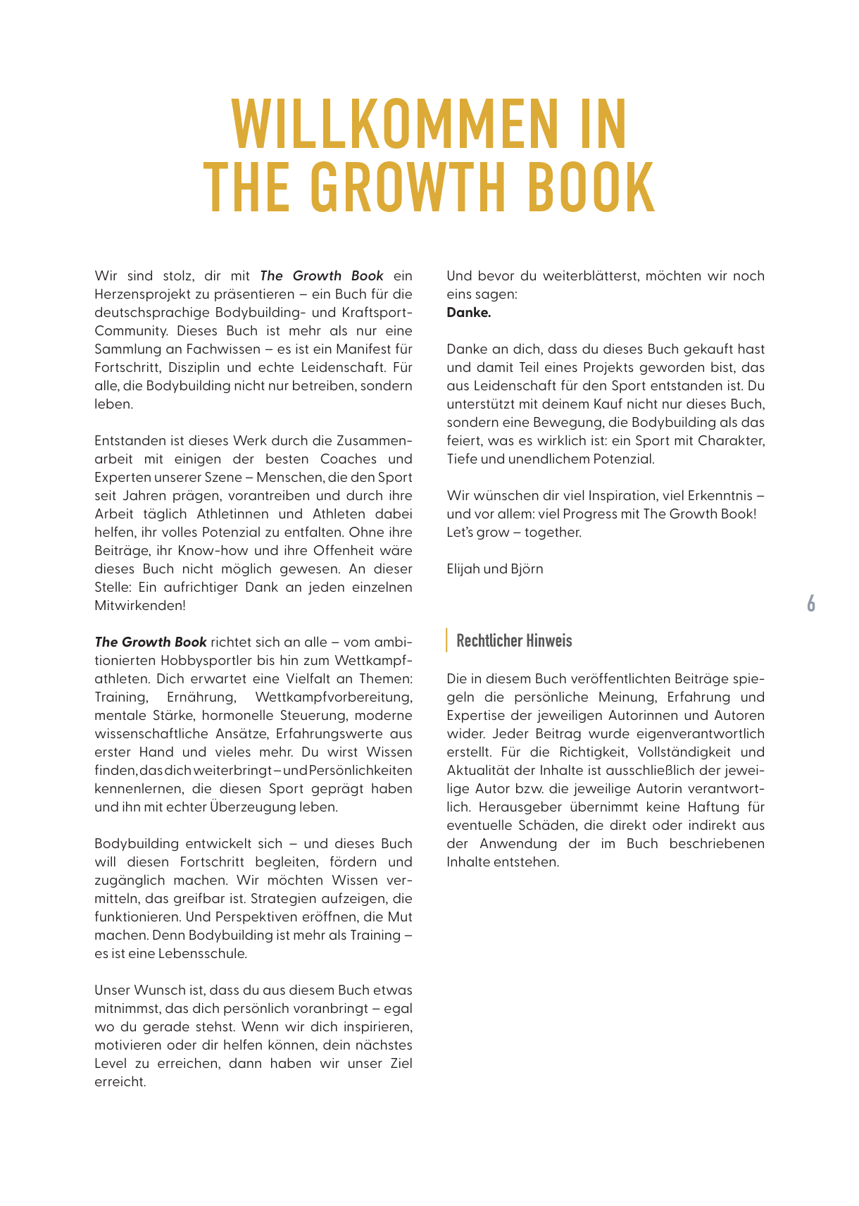 1. THE GROWTH BOOK