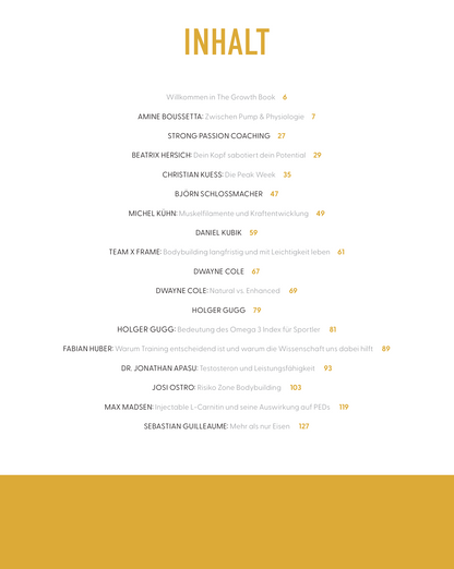 1. THE GROWTH BOOK