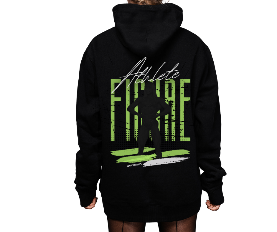 FIGURE ATHLETE II HOODIE.